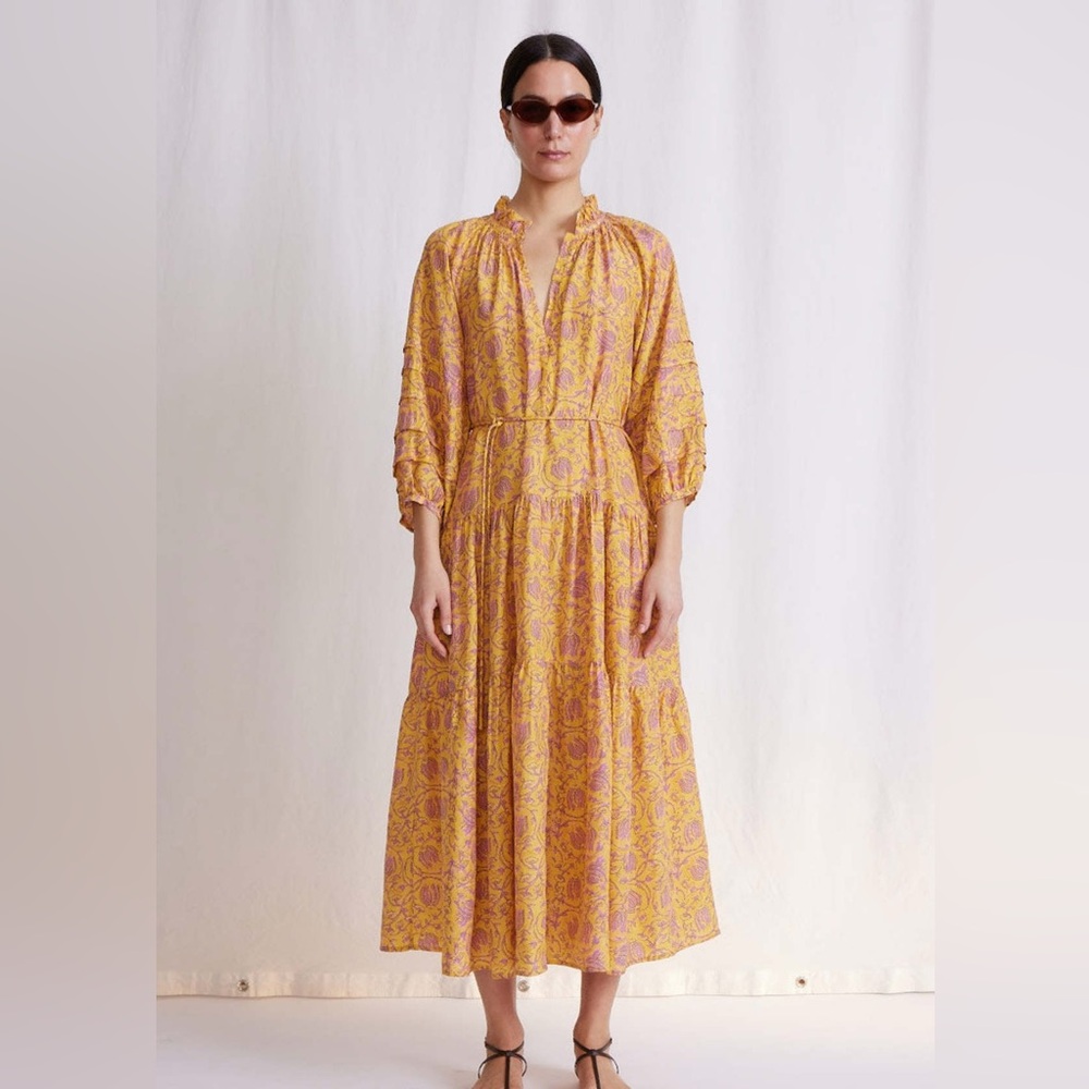 Apiece Apart 100% silk Trinidad Maxi Dress
